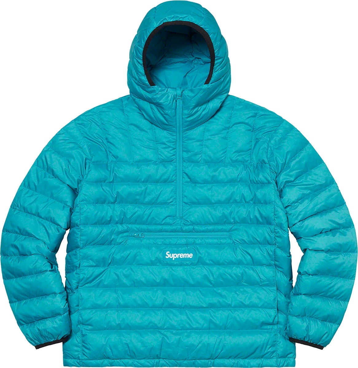 Micro Down Half Zip Hooded Pullover view 16